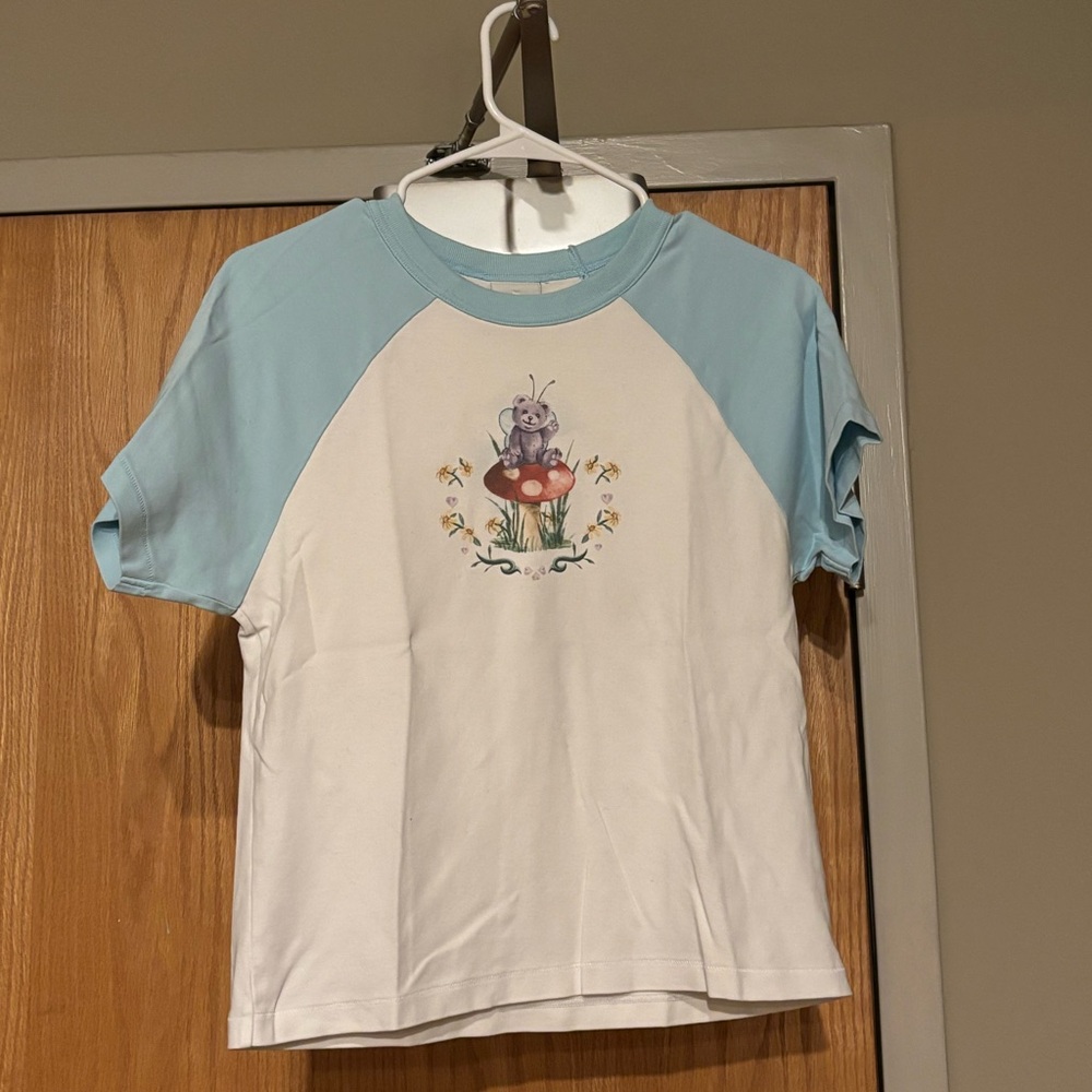 NWOT Teddy Fresh baseball tee